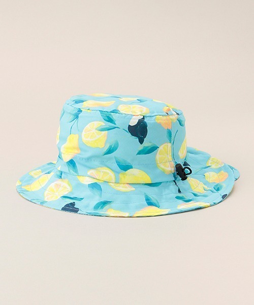 Love&Peace&Money（ラブアンドピースアンドマネー）の「オオハシレモン柄ハット（ハット・キッズ・ライトブルー・52-56cm/M(48-52cm)）」の8枚目の写真