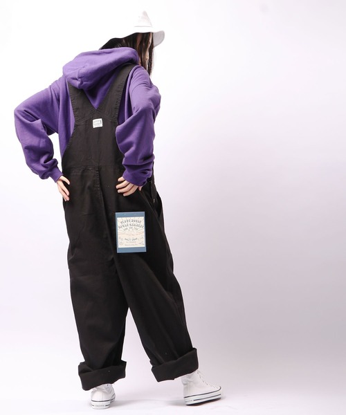 サロペット・オーバーオール・オールインワン HOUSE ミキハウスベア 7分丈オーバーオール（サロペット