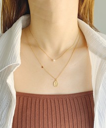 CLEA | 3WAYドロップコインレイヤードネックレス(ネックレス)