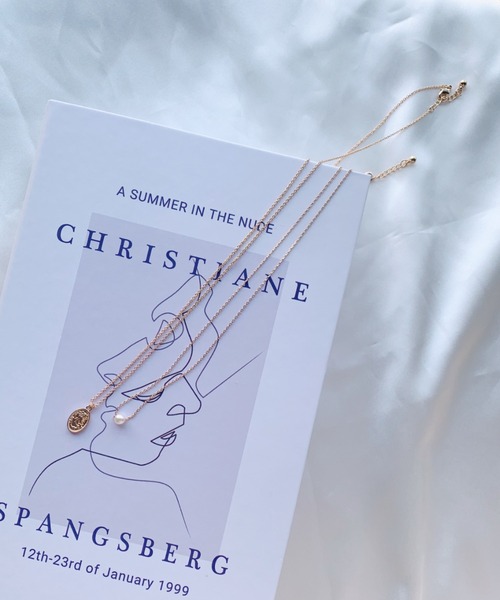 CLEA（クレア）の「3WAYドロップコインレイヤードネックレス（ネックレス・レディース・シルバー/ゴールド・FREE）」の13枚目の写真