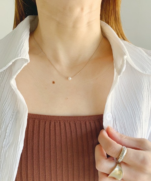 CLEA（クレア）の「3WAYドロップコインレイヤードネックレス（ネックレス・レディース・シルバー/ゴールド・FREE）」の14枚目の写真