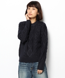 CIAOPANIC | 【Ciaopanic】アラン編みラグランプルオーバー(ニット/セーター)