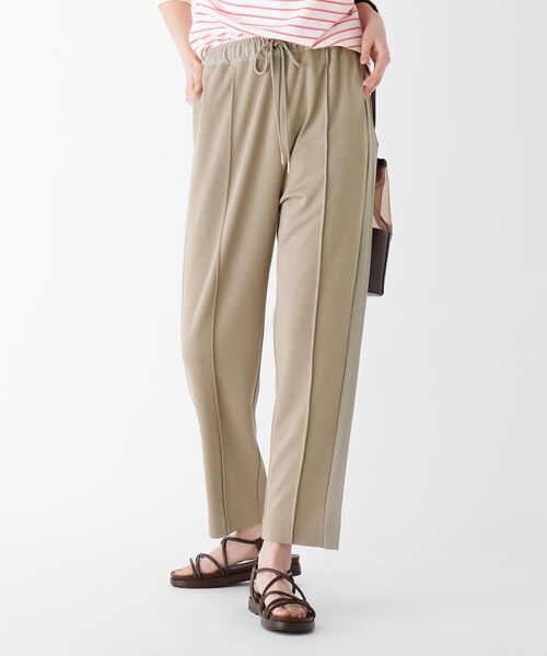 OPAQUE.CLIP（オペークドットクリップ）の「◆サイドラインイージーパンツ【WEB限定サイズ】（その他パンツ・レディース・ブラック/サンドベージュ/ブルー・34/36/38/40/42）」の2枚目の写真