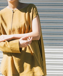 KBF+　カットスリーブブラウス∴