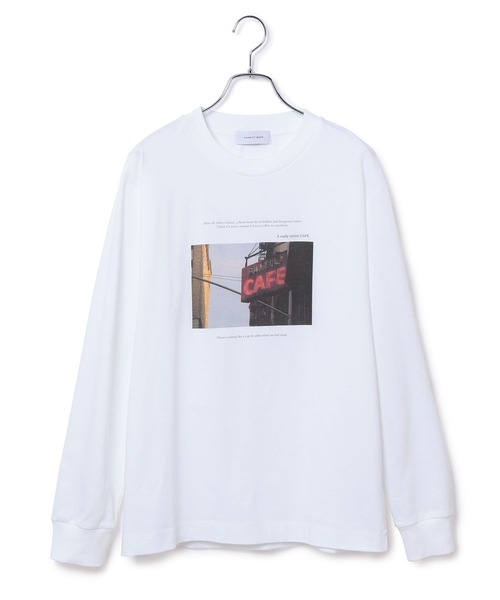 ADAM ET ROPE'（アダムエロペ）の「【接触冷感・UVケア】フォトプリントTシャツ（Tシャツ/カットソー・レディース・ホワイト/ホワイト系その他・FREE）」の11枚目の写真