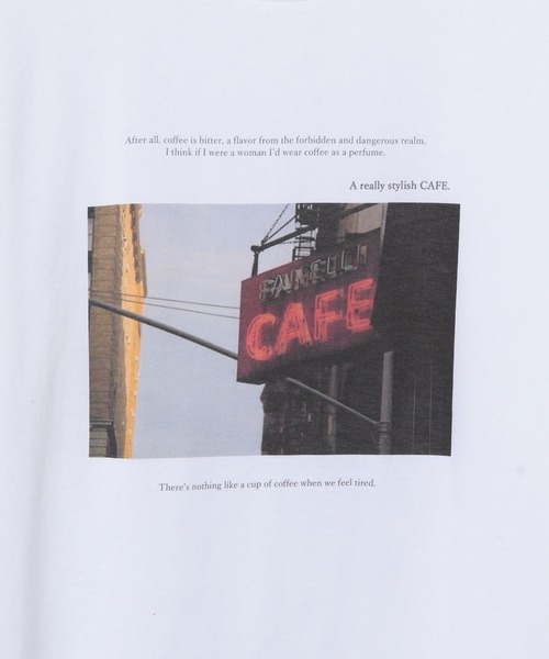 ADAM ET ROPE'（アダムエロペ）の「【接触冷感・UVケア】フォトプリントTシャツ（Tシャツ/カットソー・レディース・ホワイト/ホワイト系その他・FREE）」の12枚目の写真