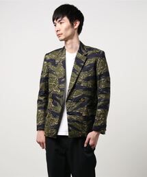 JACKSON MATISSE | 【JACKSON MATISSE/ジャクソンマティス】W4B Tiger Camo Jacket　カモフラージュ　テーラードジャケット(テーラードジャケット)