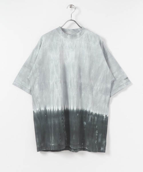 Mark Gonzales(マーク・ゴンザレス)の「Mark Gonzales×SENSE OF PLACE 『別注』マークゴンザレスタイダイTシャツ(Tシャツ/カットソー・メンズ・グレー/ブルー/ミント/ライトカーキ/ライトグレー/ライトブルー・LARGE/MEDIUM)」の10枚目の写真