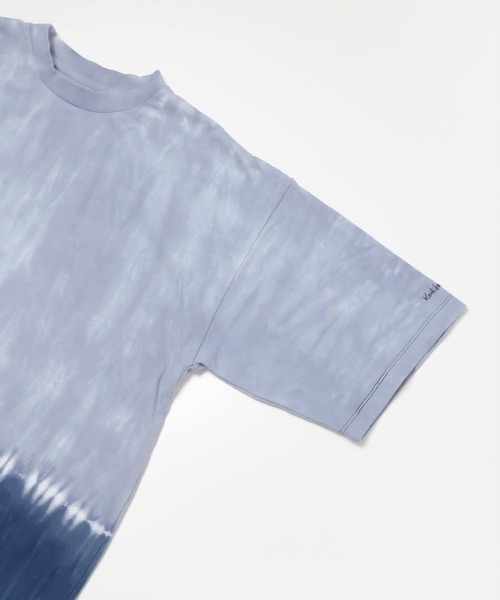 Mark Gonzales(マーク・ゴンザレス)の「Mark Gonzales×SENSE OF PLACE 『別注』マークゴンザレスタイダイTシャツ(Tシャツ/カットソー・メンズ・グレー/ブルー/ミント/ライトカーキ/ライトグレー/ライトブルー・LARGE/MEDIUM)」の18枚目の写真