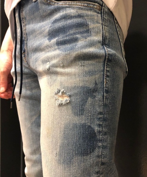 surt（サート）の「SURT/サート/ワッペンカスタムデニム（デニムパンツ・メンズ・インディゴブルー・SMALL/MEDIUM/LARGE/X-LARGE/X-SMALL）」の11枚目の写真