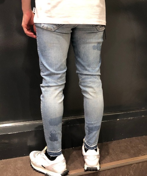 surt（サート）の「SURT/サート/ワッペンカスタムデニム（デニムパンツ・メンズ・インディゴブルー・SMALL/MEDIUM/LARGE/X-LARGE/X-SMALL）」の12枚目の写真