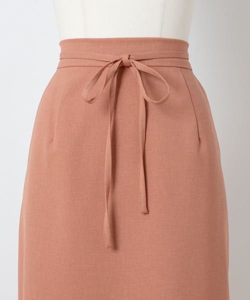 Rewde（ルゥデ）の「【スタイリストコラボ商品・雑誌掲載】リネンライクタイトスカート（1R10-05212）（スカート・レディース・ベージュ/ネイビー/カーキ/オレンジ・M）」の15枚目の写真