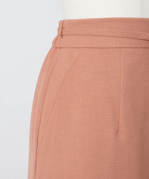 Rewde（ルゥデ）の「【スタイリストコラボ商品・雑誌掲載】リネンライクタイトスカート（1R10-05212）（スカート・レディース・ベージュ/ネイビー/カーキ/オレンジ・M）」の13枚目の写真