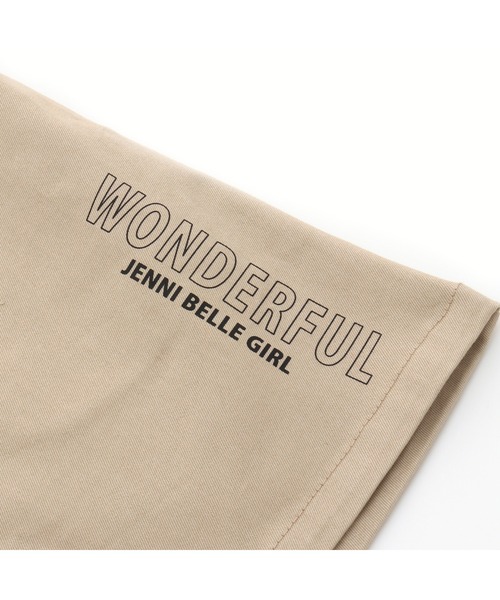 JENNI belle（ジェニィベル）の「【WEB限定】チェッカーベルト付き台形スカート（スカート・キッズ・ベージュ/イエロー・130cm/150cm/140cm/160cm）」の10枚目の写真