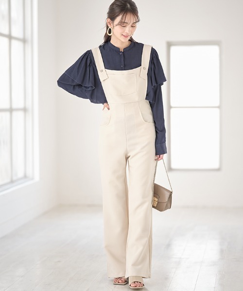 Cookie Chocolate（クッキーチョコレート）の「ケープデザインブラウス（シャツ/ブラウス・レディース・ネイビー/ブルー・MEDIUM）」の3枚目の写真