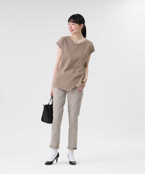 SOMETHING(サムシング)の「【SOMETHING】イージーテーパードパンツ(その他パンツ・レディース・グレー・XS/M/S)」の15枚目の写真