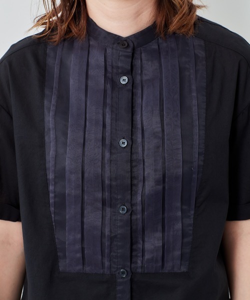 cepo（セポ）の「シアーブザムブラウス（シャツ/ブラウス・レディース・オレンジ/ブラック/オフホワイト・M）」の18枚目の写真