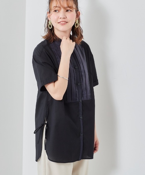 cepo（セポ）の「シアーブザムブラウス（シャツ/ブラウス・レディース・オレンジ/ブラック/オフホワイト・M）」の12枚目の写真