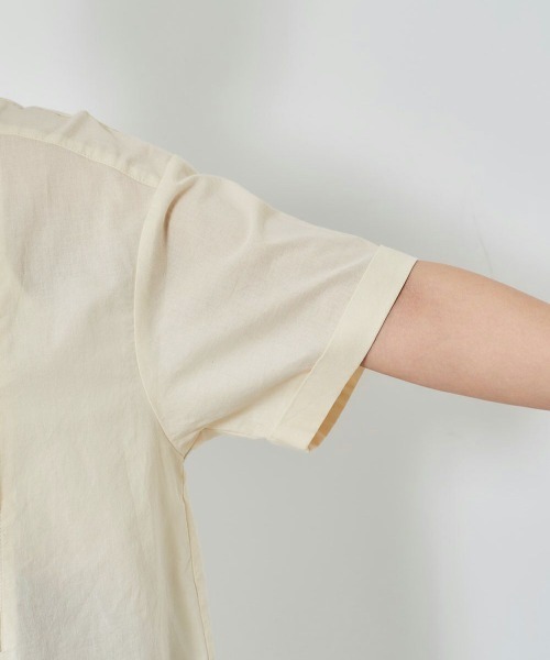 cepo（セポ）の「シアーブザムブラウス（シャツ/ブラウス・レディース・オレンジ/ブラック/オフホワイト・M）」の11枚目の写真