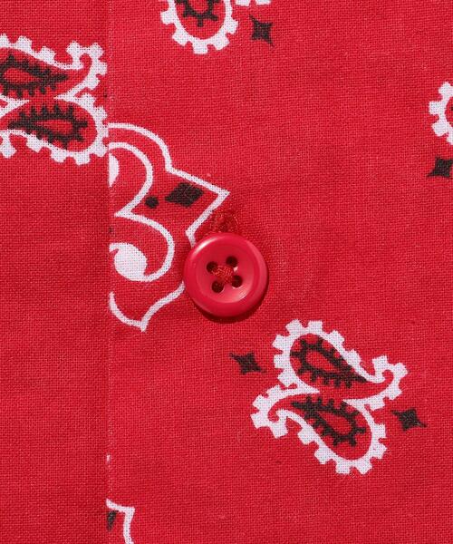 BEDWIN（ベドウィン）の「＜BEDWIN（ベドウィン）＞ BANDANA MONK/シャツ（シャツ/ブラウス・メンズ・ブラック/レッド・2/4/3）」の12枚目の写真