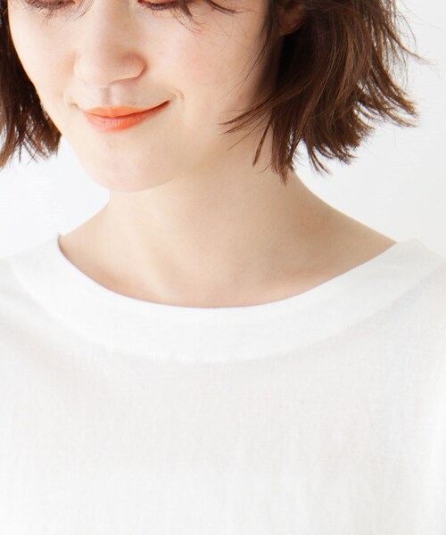 DRESKIP（ドレスキップ）の「◆肩レースパフ袖Tシャツ（Tシャツ/カットソー・レディース・ブラック/ダークブラウン/オフホワイト/グリーン系・02/03/04）」の8枚目の写真