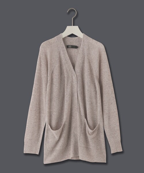 JET(ジェット)の「◆【ウォッシャブル】リネン混ニットカーディガン(カーディガン/ボレロ・レディース・ブラック系7/ベージュ系8・04)」の3枚目の写真