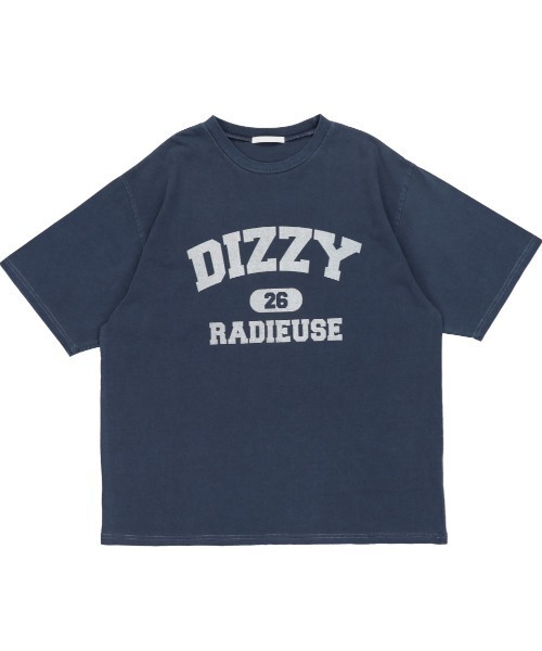 SPINNS（スピンズ）の「【ゆったりシルエット】DIZZY カレッジデザインビッグTシャツ（Tシャツ/カットソー・レディース・ホワイト/ネイビー/グリーン/ボルドー・ONESIZE）」の18枚目の写真