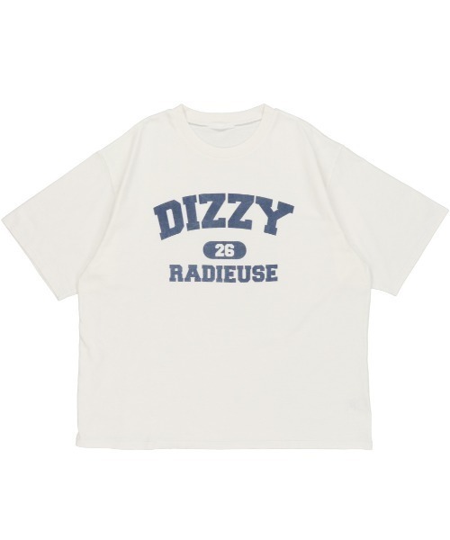 SPINNS（スピンズ）の「【ゆったりシルエット】DIZZY カレッジデザインビッグTシャツ（Tシャツ/カットソー・レディース・ホワイト/ネイビー/グリーン/ボルドー・ONESIZE）」の16枚目の写真
