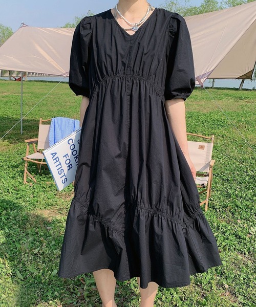 不規則ふんわりワンピース ワンピース Aimoha アイモハ のファッション通販 Zozotown