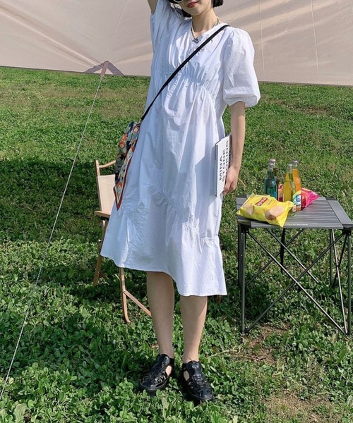 ワンピース不規則ふんわりワンピース ワンピース Aimoha アイモハ のファッション