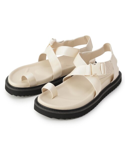 ESPERANZA（エスペランサ）の「◆トゥリングスポサン（サンダル・レディース・アイボリー/ブラック・S/M/LL/L）」の2枚目の写真