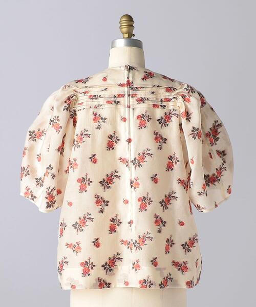 BLAMINK（ブラミンク）の「< BLAMINK（ブラミンク）> P P/C FLW JQ SSL（シャツ/ブラウス・レディース・ナチュラル・36）」の3枚目の写真