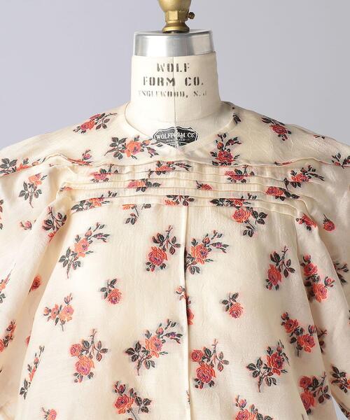 BLAMINK（ブラミンク）の「< BLAMINK（ブラミンク）> P P/C FLW JQ SSL（シャツ/ブラウス・レディース・ナチュラル・36）」の4枚目の写真