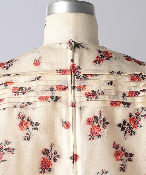 BLAMINK（ブラミンク）の「< BLAMINK（ブラミンク）> P P/C FLW JQ SSL（シャツ/ブラウス・レディース・ナチュラル・36）」の5枚目の写真