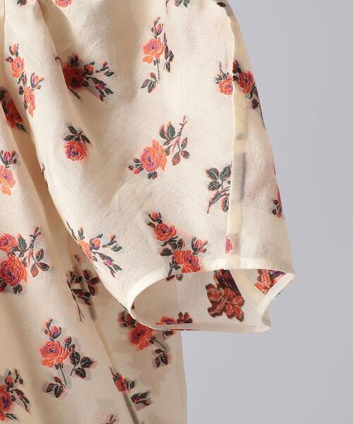 BLAMINK（ブラミンク）の「< BLAMINK（ブラミンク）> P P/C FLW JQ SSL（シャツ/ブラウス・レディース・ナチュラル・36）」の6枚目の写真