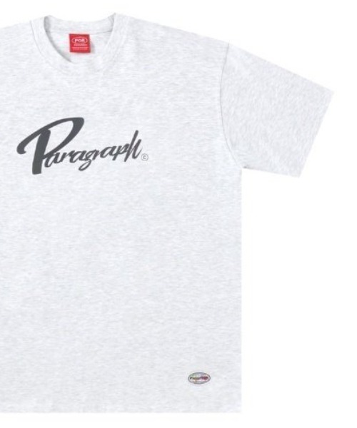 Paragraph(パラグラフ)の「『paragraph/パラグラフ』SCOTCH HIGH FREQUENCY T-SHIRT/カーシブスコッチ ベーシックロゴ 半袖Tシャツ(Tシャツ/カットソー・メンズ・グレー/ベージュ/グリーン/ブルー/パープル/ホワイト/チャコールグレー/ライトグレー/ネイビー/オレンジ・FREE)」の3枚目の写真