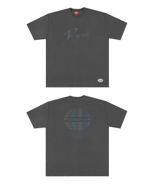 Paragraph(パラグラフ)の「『paragraph/パラグラフ』SCOTCH HIGH FREQUENCY T-SHIRT/カーシブスコッチ ベーシックロゴ 半袖Tシャツ(Tシャツ/カットソー・メンズ・グレー/ベージュ/グリーン/ブルー/パープル/ホワイト/チャコールグレー/ライトグレー/ネイビー/オレンジ・FREE)」の18枚目の写真