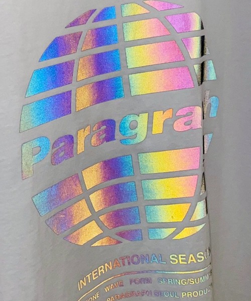 Paragraph(パラグラフ)の「『paragraph/パラグラフ』SCOTCH HIGH FREQUENCY T-SHIRT/カーシブスコッチ ベーシックロゴ 半袖Tシャツ(Tシャツ/カットソー・メンズ・グレー/ベージュ/グリーン/ブルー/パープル/ホワイト/チャコールグレー/ライトグレー/ネイビー/オレンジ・FREE)」の15枚目の写真