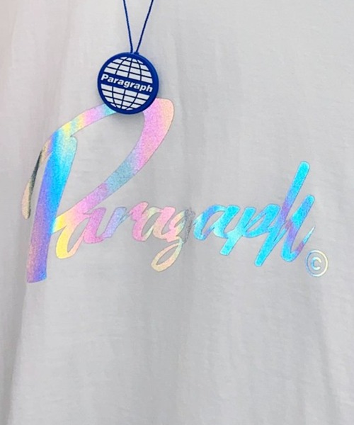 Paragraph(パラグラフ)の「『paragraph/パラグラフ』SCOTCH HIGH FREQUENCY T-SHIRT/カーシブスコッチ ベーシックロゴ 半袖Tシャツ(Tシャツ/カットソー・メンズ・グレー/ベージュ/グリーン/ブルー/パープル/ホワイト/チャコールグレー/ライトグレー/ネイビー/オレンジ・FREE)」の13枚目の写真