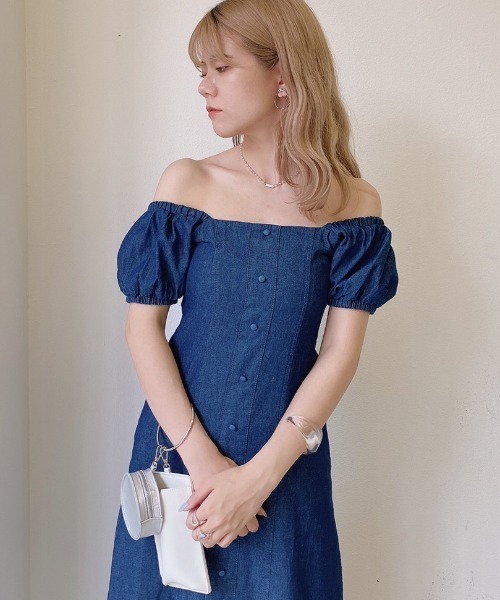 デニムマーメイドワンピース SNIDEL｜デニムマーメイドワンピース | Rakuten Fashion(楽天