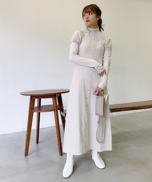 セール】デニムマーメイドワンピース（ワンピース）｜VANNIE U