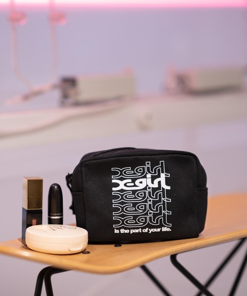 Repeat Logo Canvas Pouch