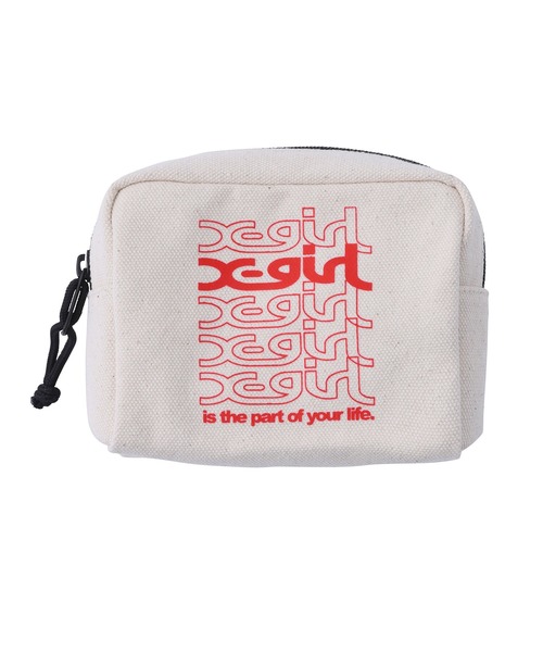 Repeat Logo Canvas Pouch