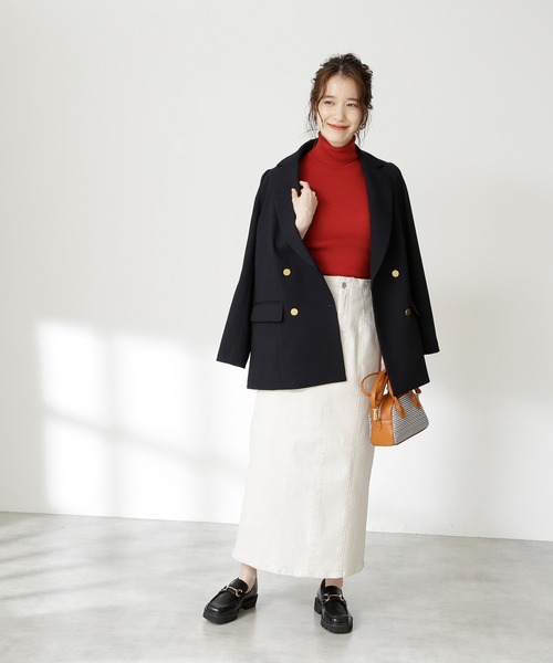 N.(N. Natural Beauty Basic)(エヌエヌナチュラルビューティーベーシック)の「【追加生産】【S Size Line】◆テーラードダブルジャケット(テーラードジャケット・レディース・ネイビー/グレー系その他/ブラウン系その他/ダークネイビー・SMALL/MEDIUM)」の18枚目の写真