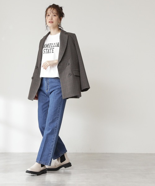 N.(N. Natural Beauty Basic)(エヌエヌナチュラルビューティーベーシック)の「【追加生産】【S Size Line】◆テーラードダブルジャケット(テーラードジャケット・レディース・ネイビー/グレー系その他/ブラウン系その他/ダークネイビー・SMALL/MEDIUM)」の15枚目の写真