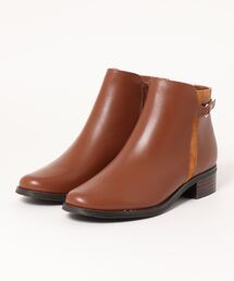 Piedi Nudi（ピエディヌーディ）の「piedi nudi/ﾋﾟｴﾃﾞｨﾇｰﾃﾞｨ リアルレザー デザインショートブーツ（ブーツ）」