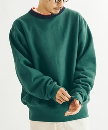 【CAMBER×JOURNAL STANDARD】別注 CROSS KNIT DOUBLE NECK スウェット