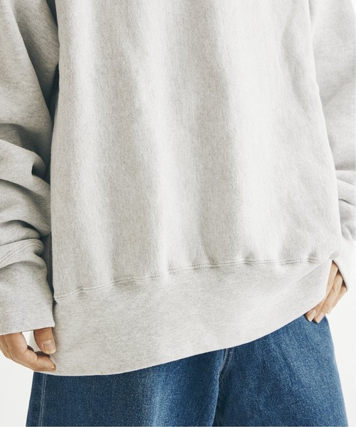 CAMBER（キャンバー）の「【CAMBER×JOURNAL STANDARD】別注 CROSS KNIT DOUBLE NECK スウェット（スウェット・メンズ・ネイビー/ブルー/グリーン/グレー・XX-LARGE/LARGE/X-LARGE）」の19枚目の写真