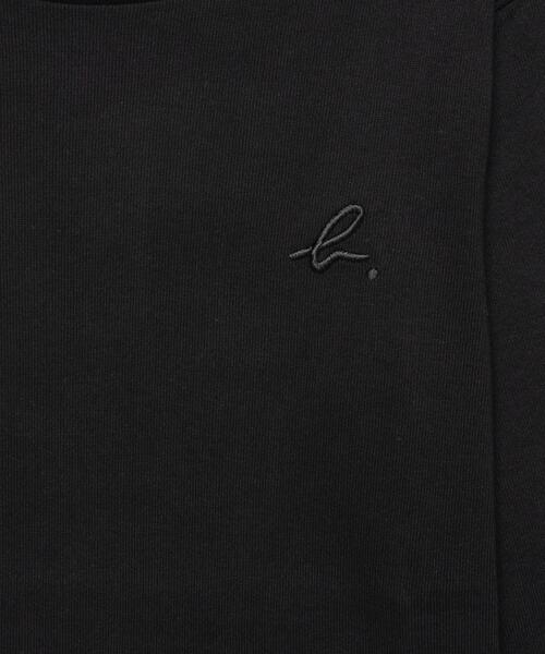 agnes b.（アニエスベー）の「JBH2 E TS キッズ タートルネックカットソー（Tシャツ/カットソー・キッズ・ブラック・4YEAR/6YEAR/8YEAR/10YEAR/12YEAR）」の3枚目の写真