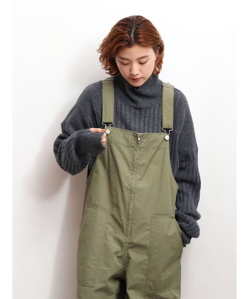 Ungrid（アングリッド）の「ハイネックミリタリーデザインニット（ニット/セーター・レディース・アイボリー/カーキ/チャコールグレー・FREE）」の7枚目の写真